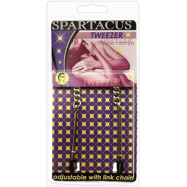 Spartacus Adjustable Tweezer Clamps W-link Chain