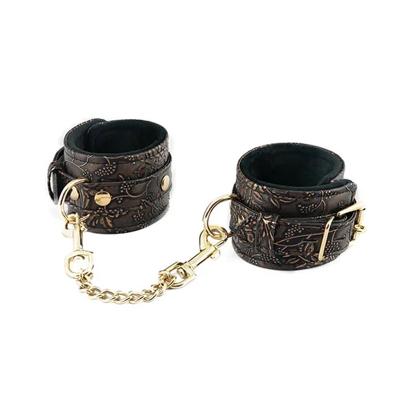 Spartacus Brown Floral Print Restraints