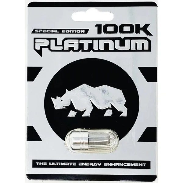 Special Edition 100k Platinum Rhino Display