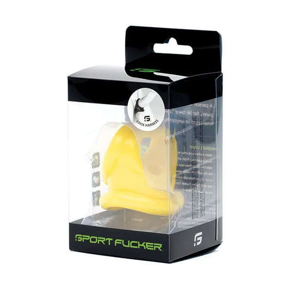 Sport Fucker Cock Harness - Yellow