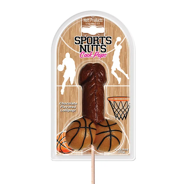 Sports Nuts Cock Pop Basketballs - Chocolate