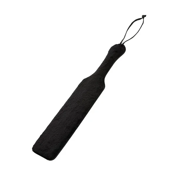 Sportsheets Leather Paddle w/Black Fur
