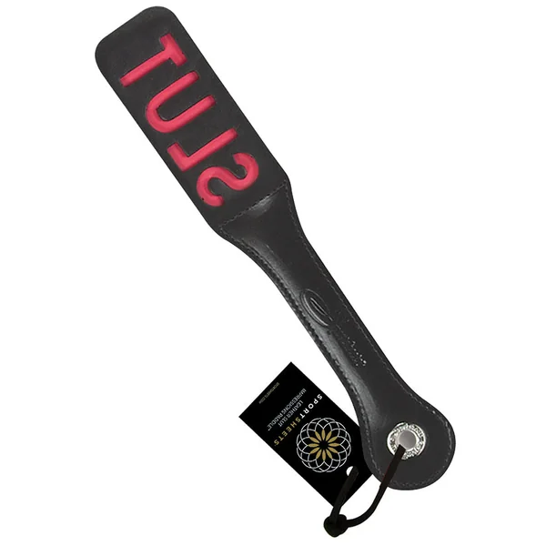 Sportsheets Leather Slut Paddle