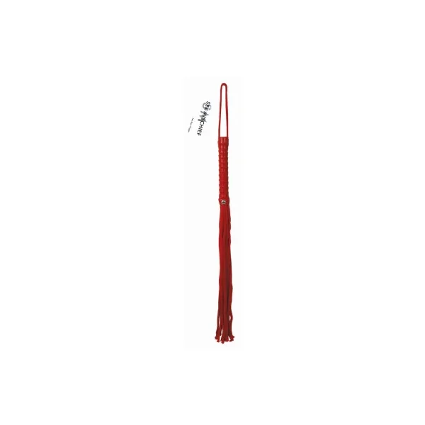 Sportsheets Sex & Mischief Rope Flogger, Red