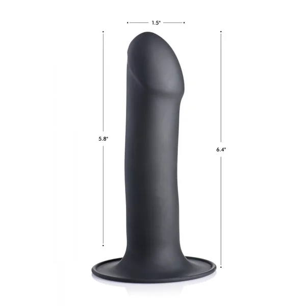 SQUEEZE-IT SILEXPAN DILDO BLACK