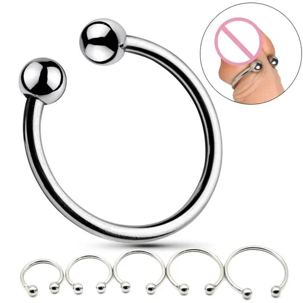Stainless Steel Penis Ring – Glans Stimulation & Delay Ejaculation