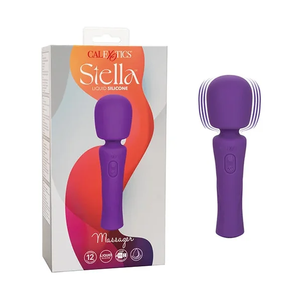 Stella Liquid Silicone Massager – Purple