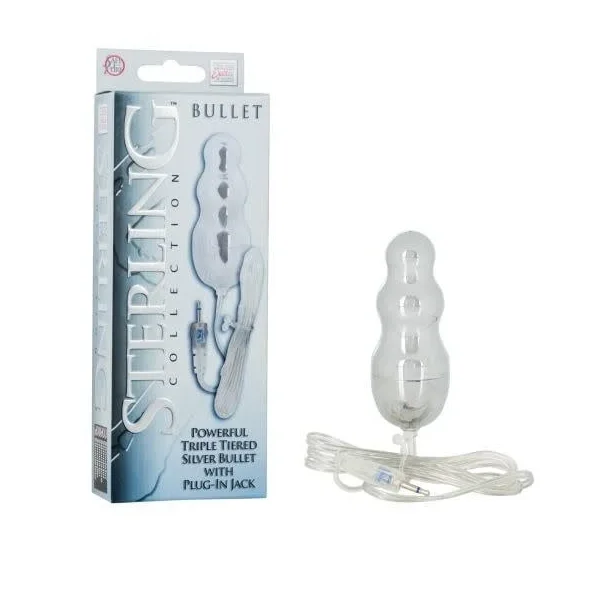 Sterling Collection – Triple Tiered Silver Bullet