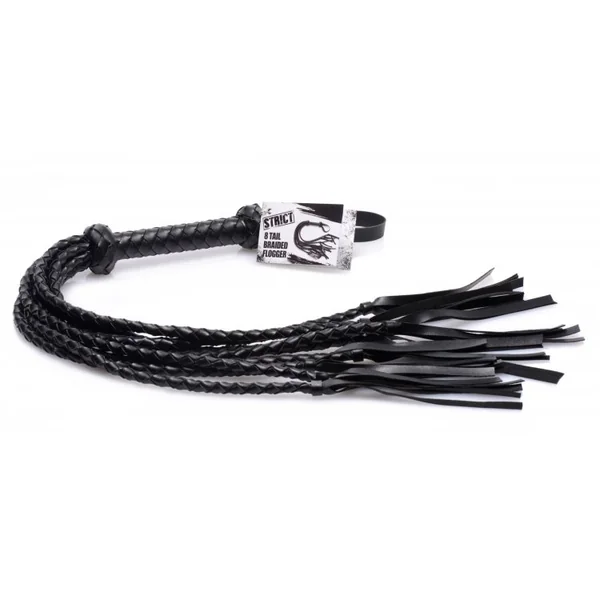 STRICT 8 TAIL BRAIDED FLOGGER