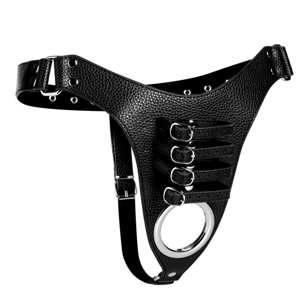 Strict Male Chastity Harness