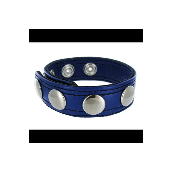 Strict Speed Snap Cock Ring – Blue