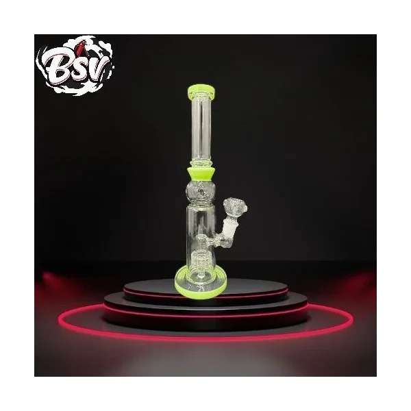 Stright Tube Sphere Waterpipe W/Matrix Perc