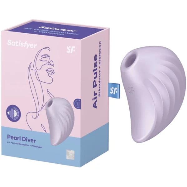 Suction Vibrator - Satisfyer - Pearl Diver