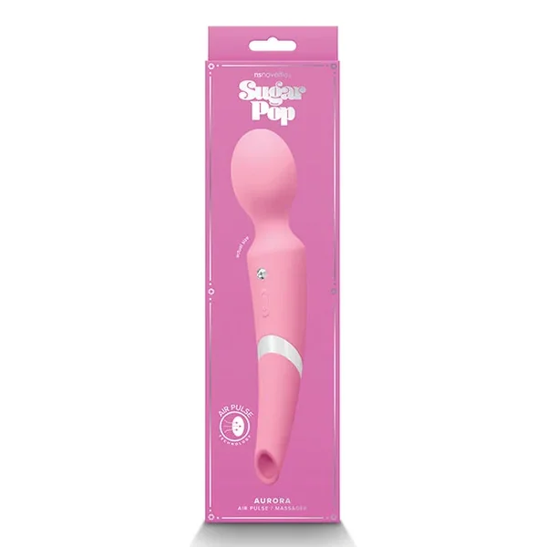 Sugar Pop Aurora Air Pulse Massager Wand