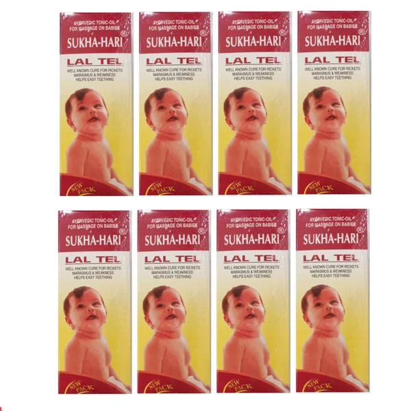 SUKHA HARI LAL TEL (200ml Each) (Pack Of 8)