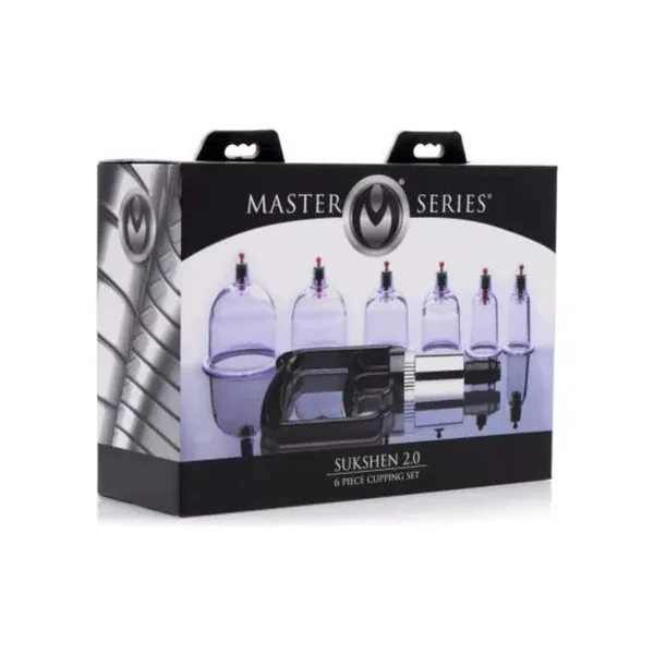 Sukshen 2 Cupping Set 6pc by Master Series