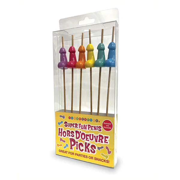 Super Fun Hor D'Oeuvre Picks - Set of 6