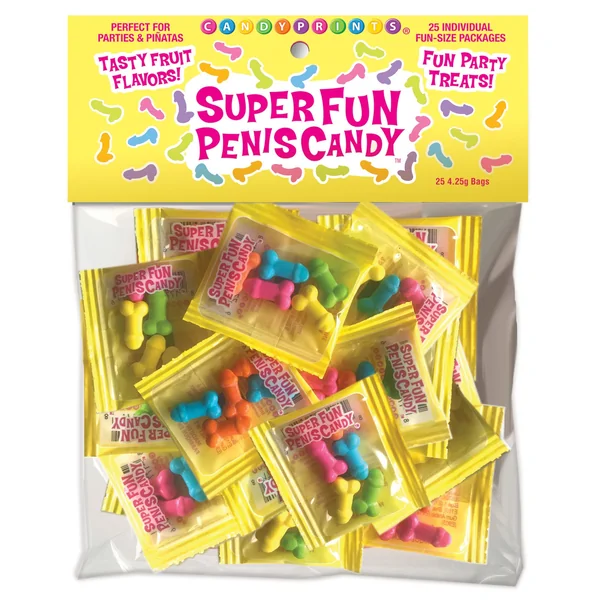 Super Fun Penis Candy - Bag Of 25