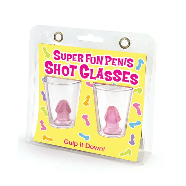 Super Fun Penis Shot Glasses - Set Of 2
