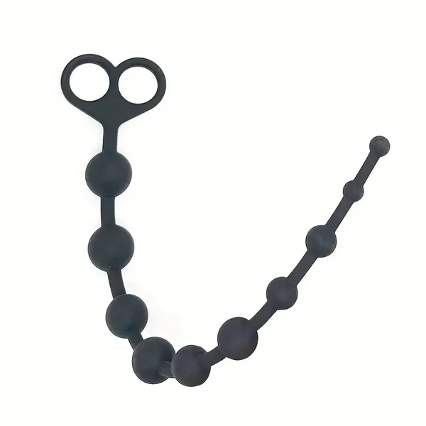 Super Long Silicone Butt Plug Multiple Types Backyard Pulling Bead