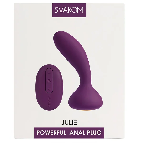 Svakom Julie Wearable Anal & G-Spot Vibrator with Remote Control