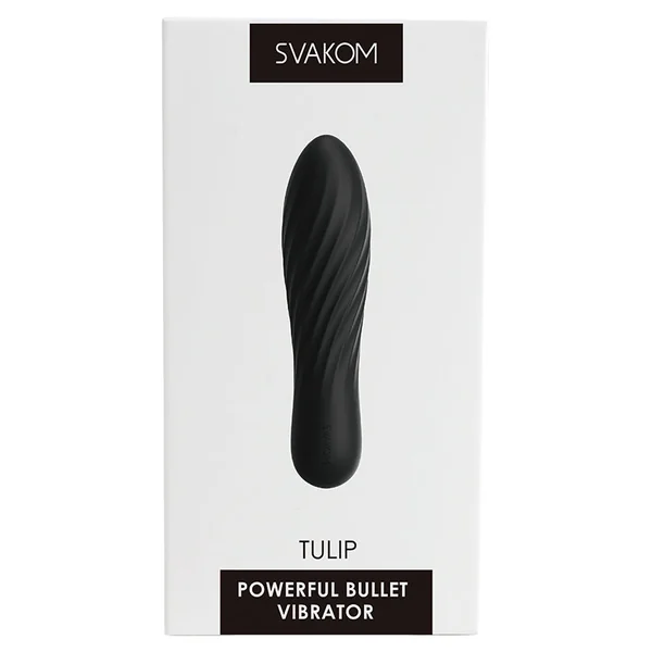 Svakom Tulip Powerful Bullet Vibrator - Black