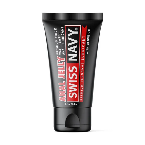 Swiss Navy Anal Jelly Premium Water Based Lubricant 5 oz