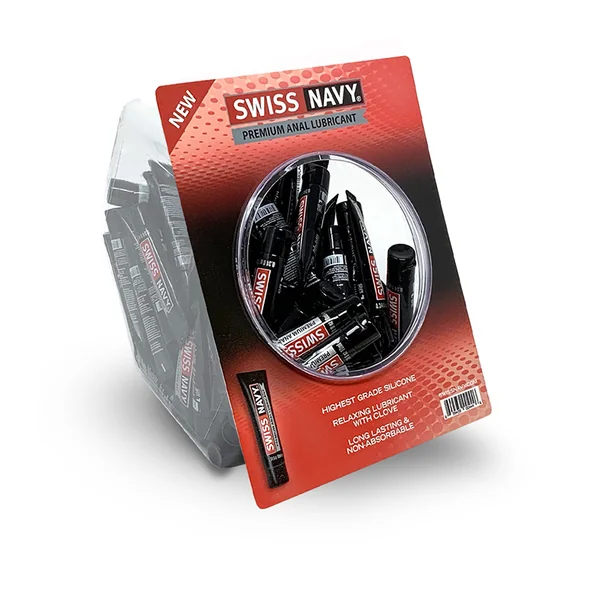 SWISS NAVY ANAL LUBRICANT 10ML 100 CT FISHBOWL