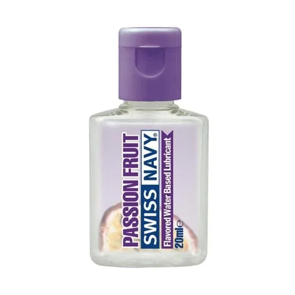 Swiss Navy Flavors Water-Based Lubricant - Passion Fruit - 20 ml