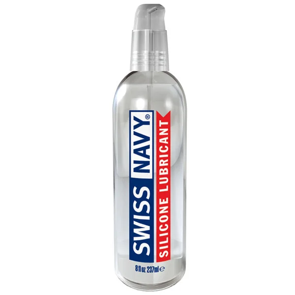 Swiss Navy Lube Silicone - 8 Oz