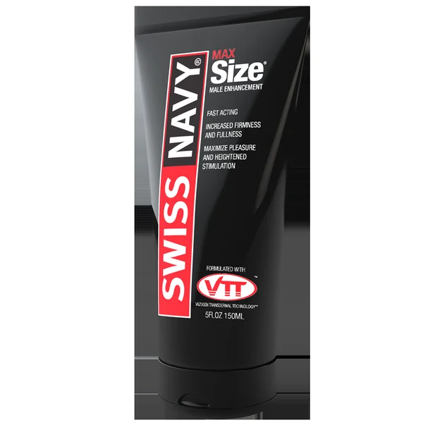 SWISS NAVY MAX SIZE CREAM 5 OZ