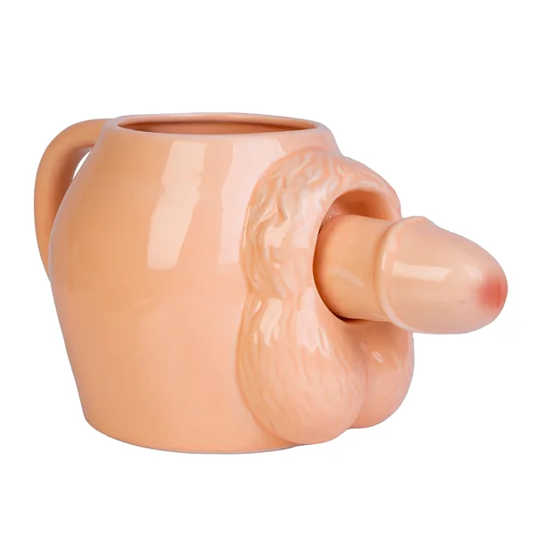 Swivelling Willy 3D Rude Mug