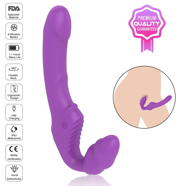 Synchronized Double Vibrator-Purple