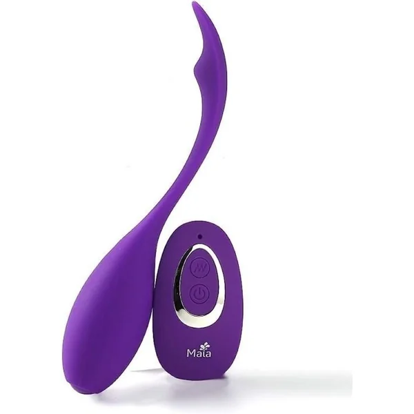 Syrene 10 Function Remote Control Rechargeable Bullet Purple