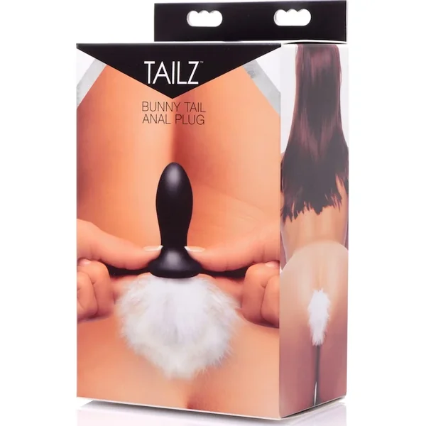 Tailz White Bunny Tail Anal Plug