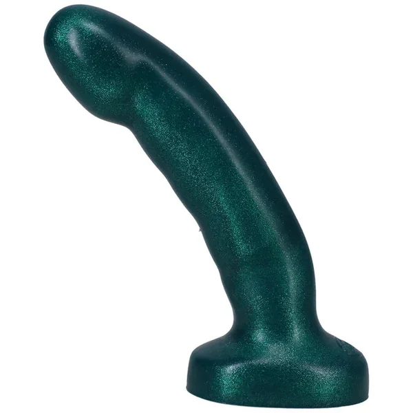 Tantus Acute 5.5 in. Curved Dildo Medium-Firm – Emerald