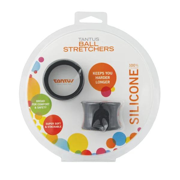Tantus Ball Stretcher - Onyx