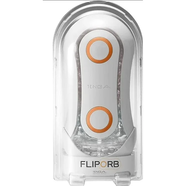 TENGA Flip Orb “Orange Crash” Stroker