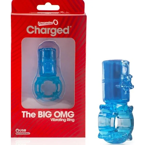 The Big Omg Vibrating Ring (Blue)