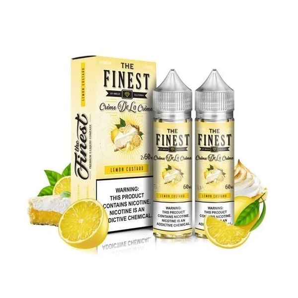 The Finest 2pc Creme Edition Lemon Custard 3mg