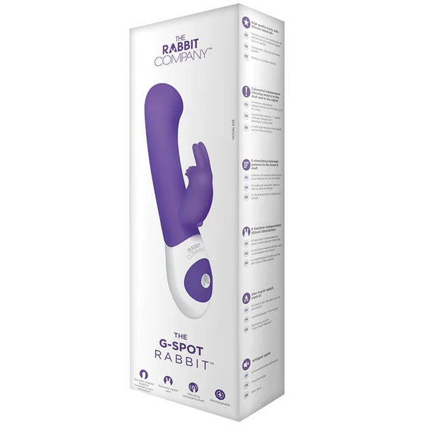 The G-Spot Rabbit - Purple 8"