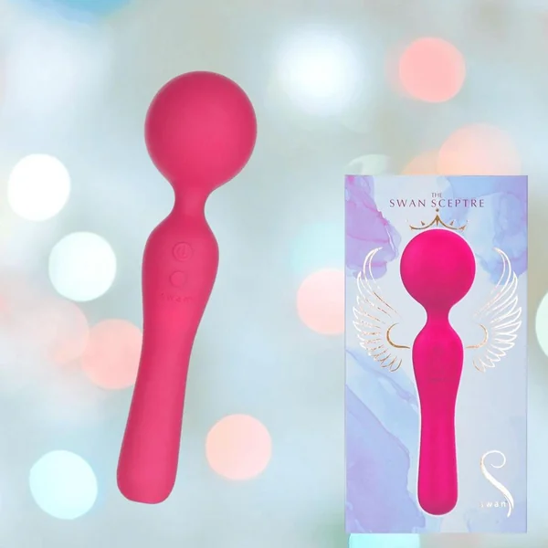 The Swan Sceptre Wand - Magenta