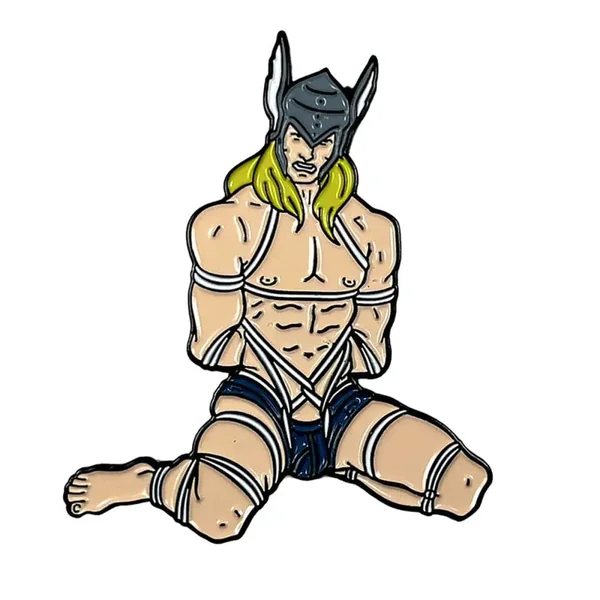 The Thunder God Enamel Pin