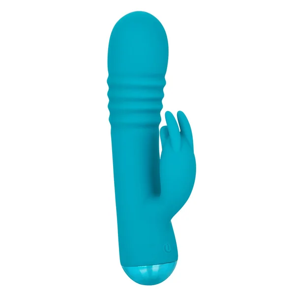 Thicc Chubby Thrusting Tickler Liquid Silicone Rabbit Vibrator