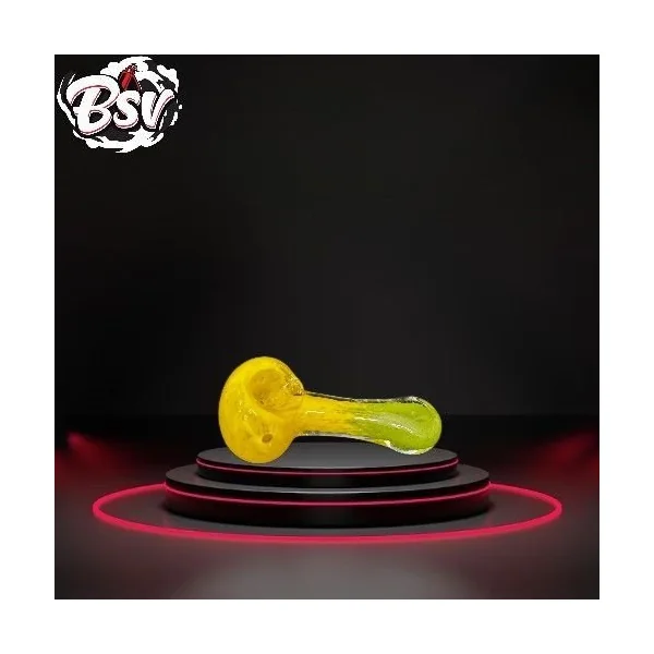 Thick And Heavy Double Art Spoon Hand Pipe