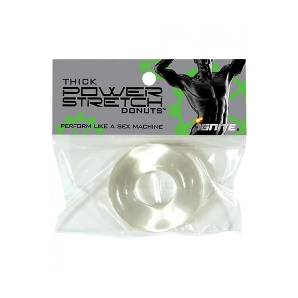 Thick Power Stretch Donuts - Clear