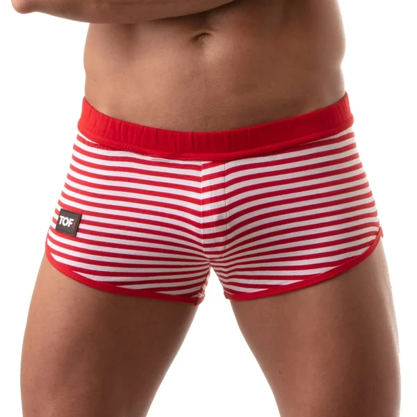 TOF Paris Sailor Shorts Red Small
