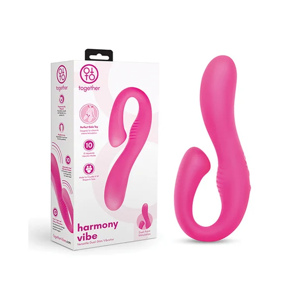 Together Harmony Vibe Versatile Dual-Stim Vibrator - Pink