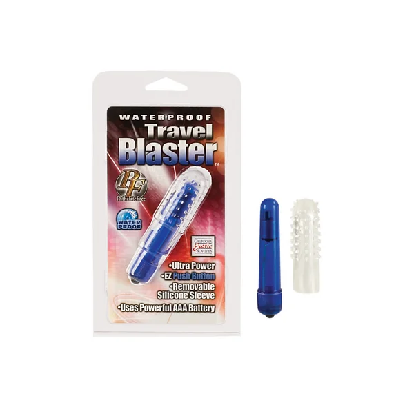 TRAVEL BLASTER BLUE W/P