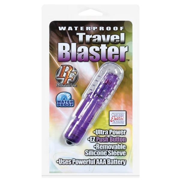 Travel Blaster W-silicone Sleeve Waterproof - Purple